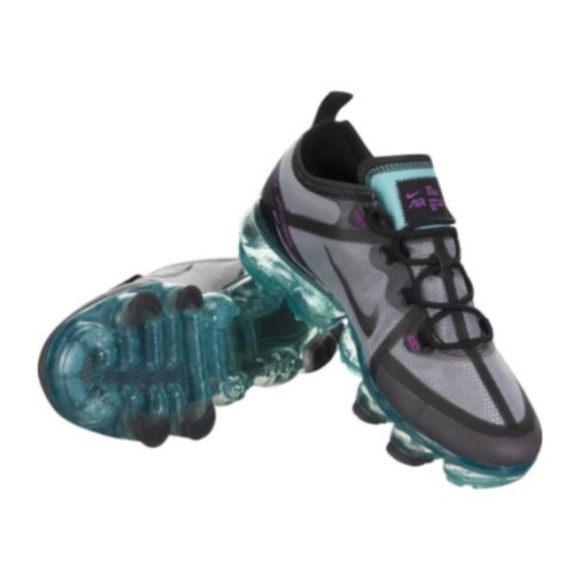 Nike Air VaporMax 2019 GS Athletic Shoes Thunder Gray AJ2616-012 NEW Size 4 - Picture 5 of 7